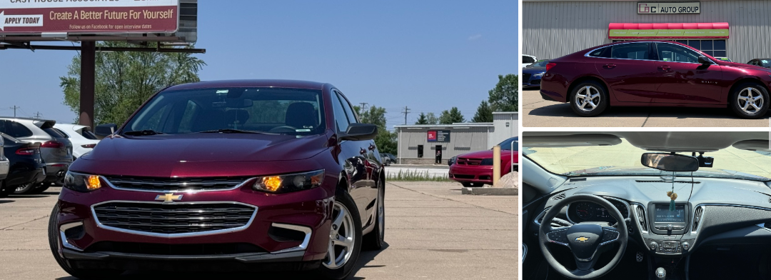 2016 CHEVROLET Malibu LS (1LS)63701824565505120