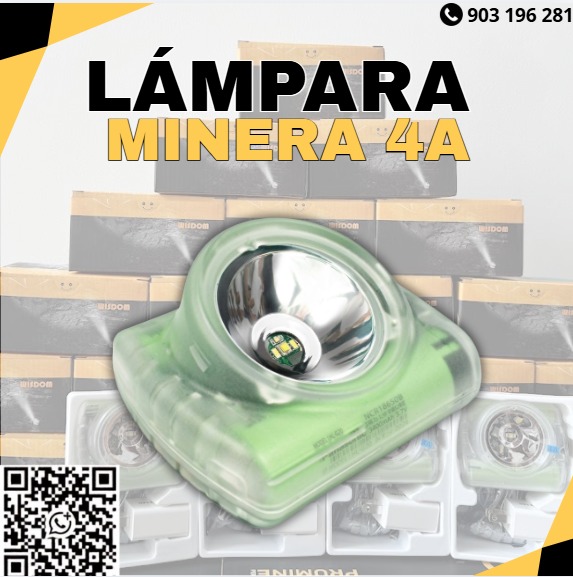 Servicio de venta de lámparas mineras PROMINE Perú