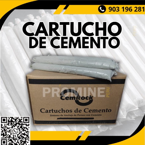 Servicio de suministro de cartuchos de cemento para anclajes