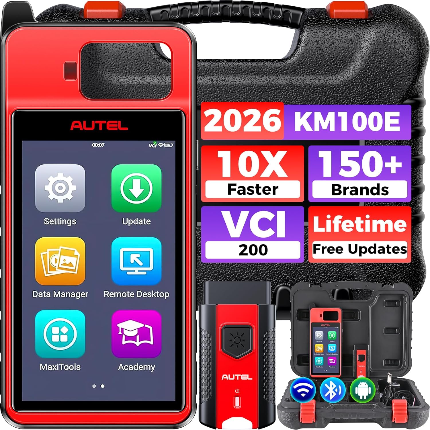 utel Scanner KM100E OBD2 Tool