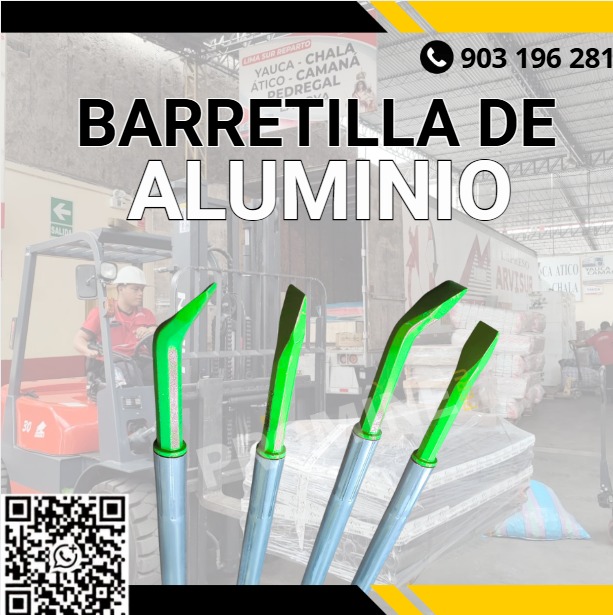 Servicio de venta de barretillas de aluminio