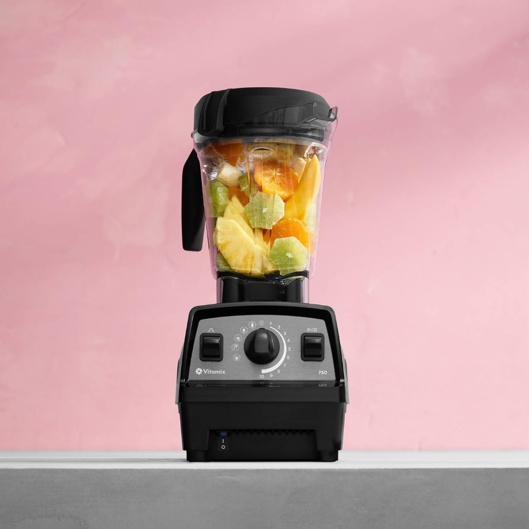 Vitamix Propel Series 750 Blender, Professional Grade Blender 4 Presets + Self-Cleaning, Smoothie, Frozen Dessert, Soups and Dips, 64-oz Pitcher Black63048709386369121