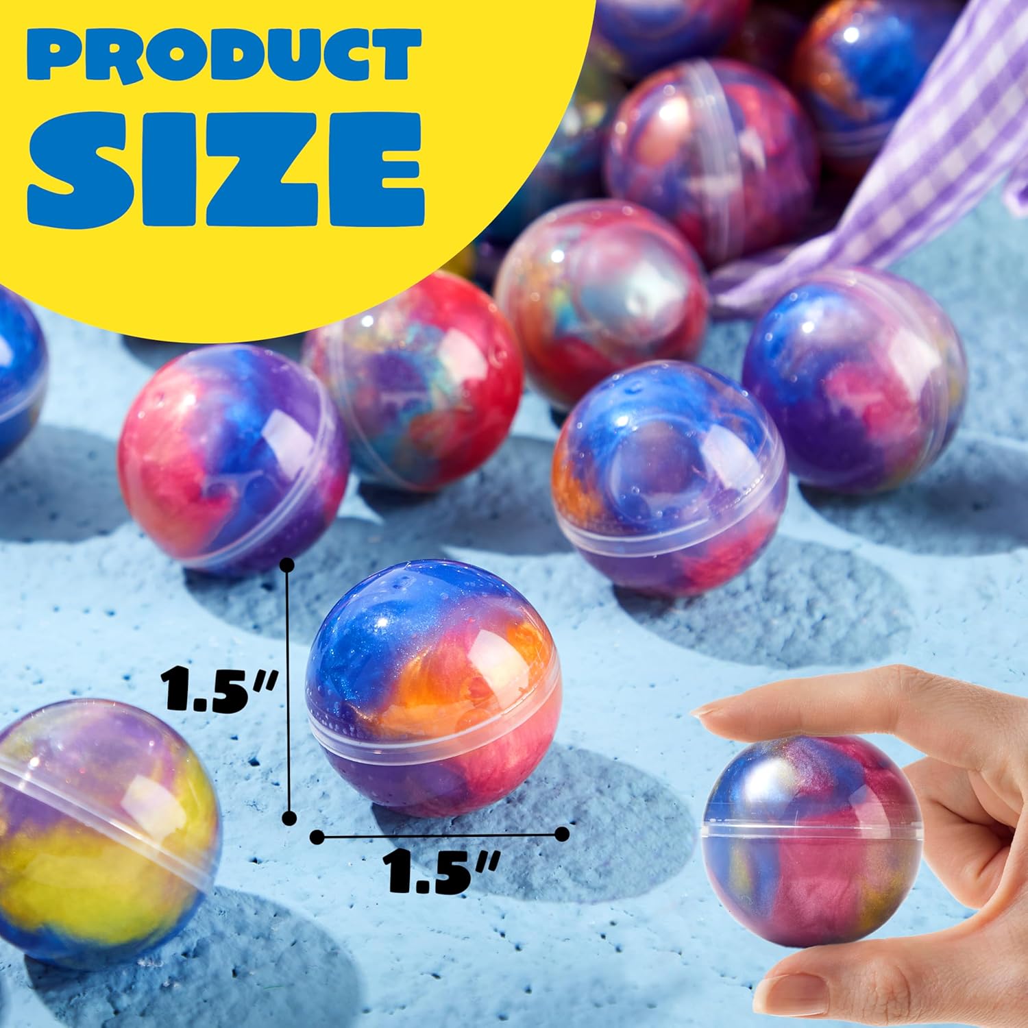 JOYIN Slime Party Favors, 36 Pack Galaxy Slime Ball Stretchy63700373101571122