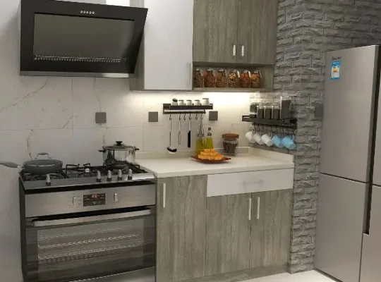 Cocina de material HPL a un excelente precio, disponible en más de 150 colores