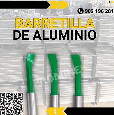 Venta de barretillas de aluminio ultraligeras para desatado
