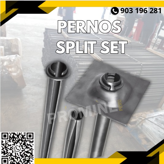 Servicio de suministro de pernos Split Set