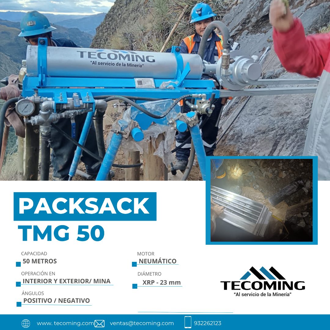 Diamond Drilling Service with Packsack TMG 50 Equipment