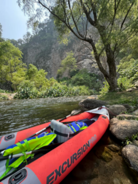 Intex Excursion Pro Inflatable Kayak Set for 2 Person-Used - Good Condition63081746642049121