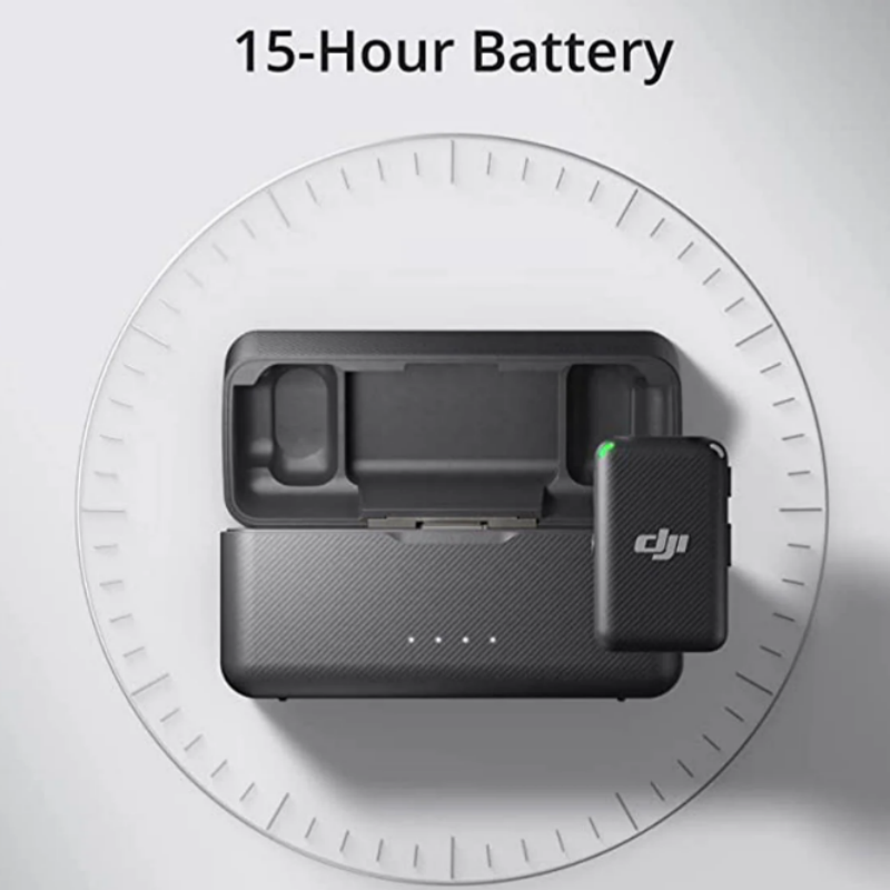 $ 222.3 DJI Mic (2TX+1RX+Charging Case) Microphone 250m (820 ft.) Range 15-Hour Batte (Orig $249)63855950386689122