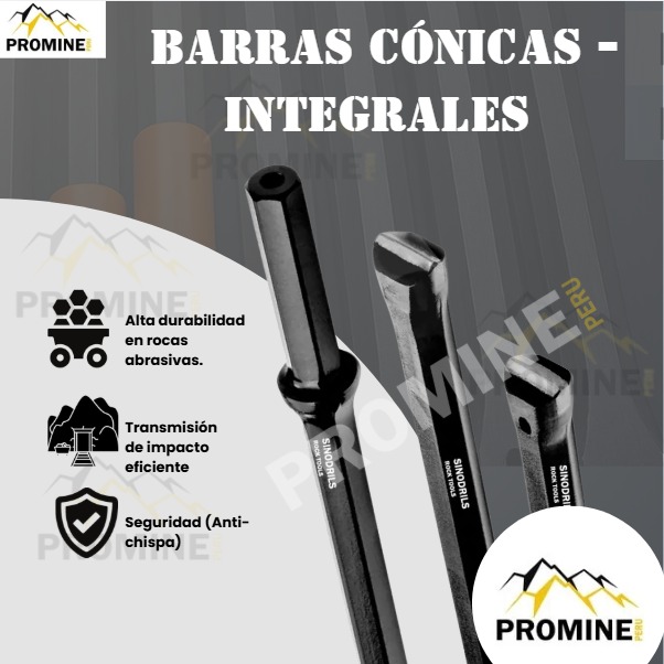 Servicio de Barras Cónicas Integrales con Alta Durabilidad