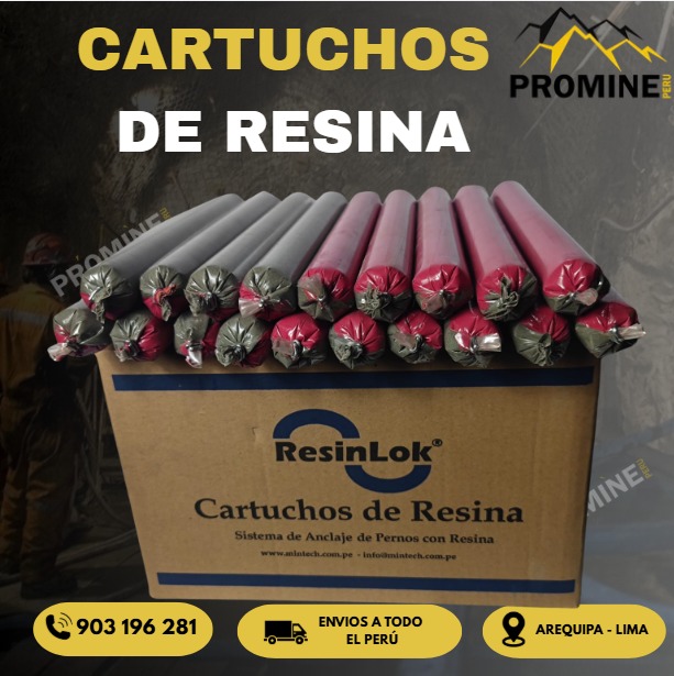 CARTUCHOS DE RESINA - PROMINE PERU