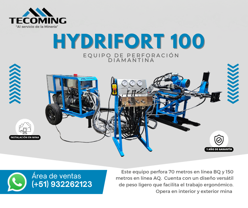 Professional Diamond Drilling Service with HYDRIFORT 100