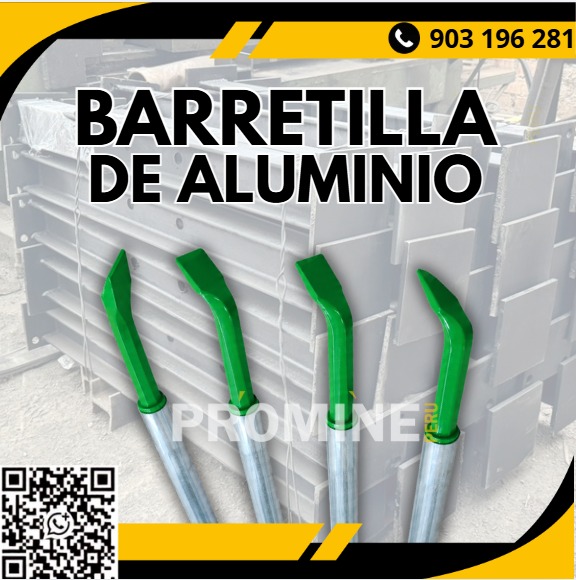 Servicio de desatado seguro con barretillas de aluminio