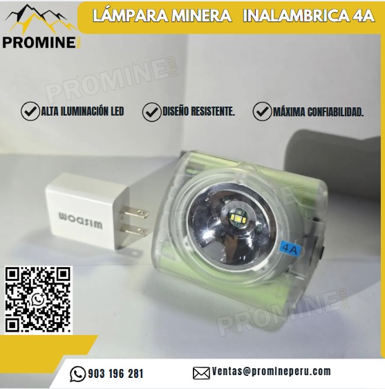 Servicio de Iluminación Minera Inalámbrica Profesional