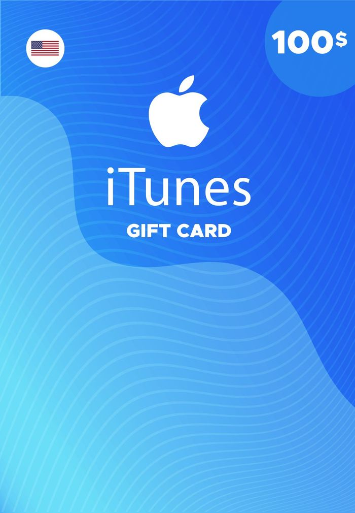 100 USD  Tarjeta de regalo Apple iTunes Llave de iTunes ESTADOS UNIDOS62968708419459127