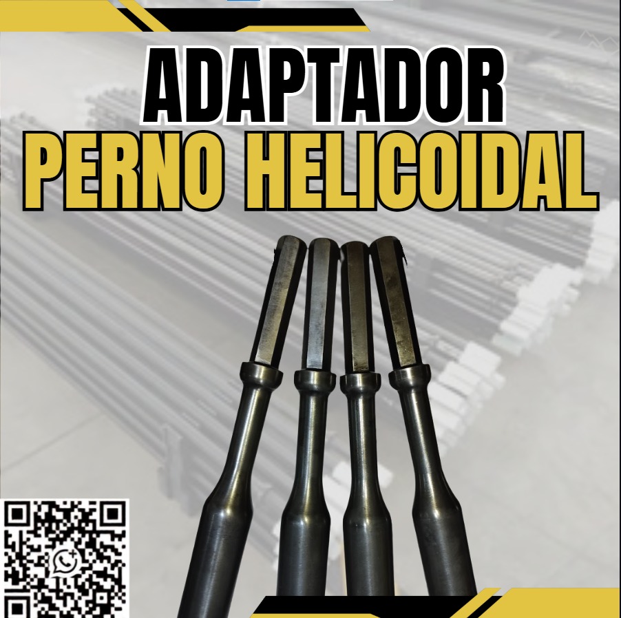 Venta de adaptadores para pernos helicoidales