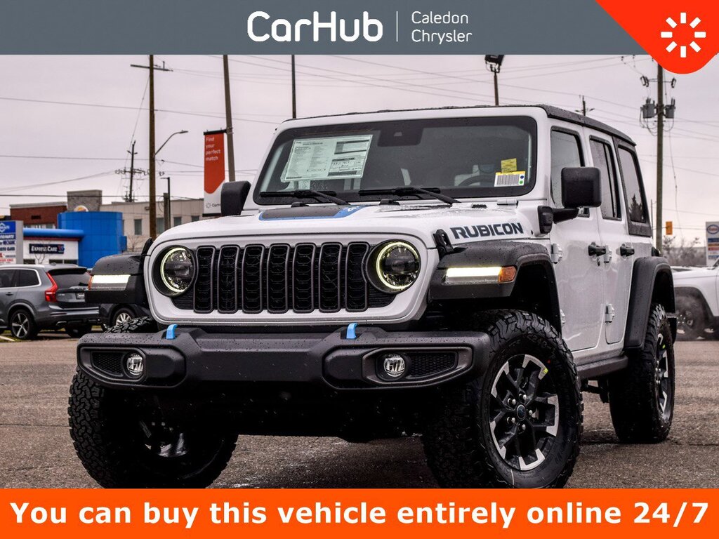 2024 Jeep Wrangler 4xe Rubicon 4 Door Freedom Top Safety Grp 12.3Display