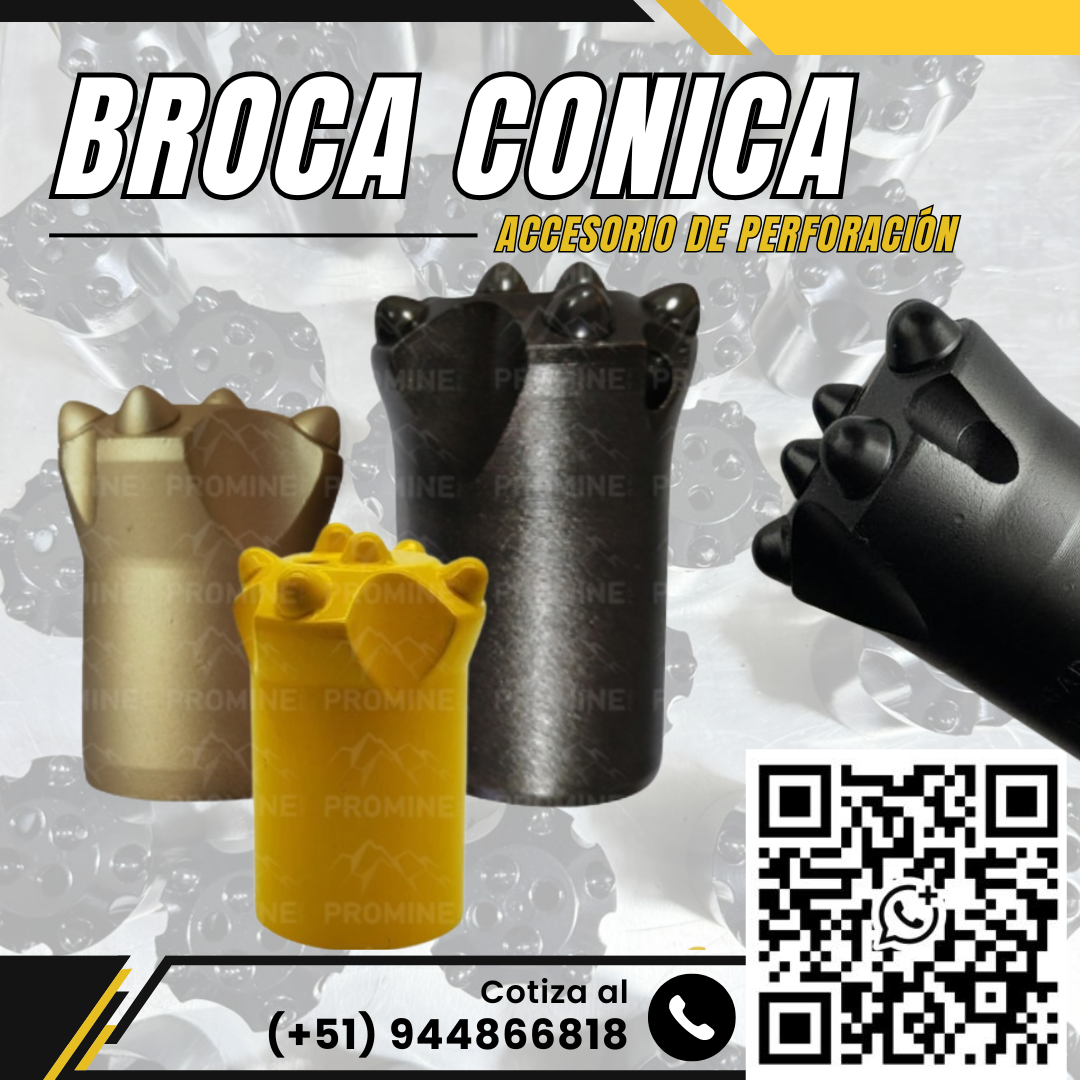 Servicio Profesional de Brocas Cónicas para Perforación