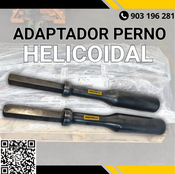 Servicio de venta de adaptadores para perno helicoidal