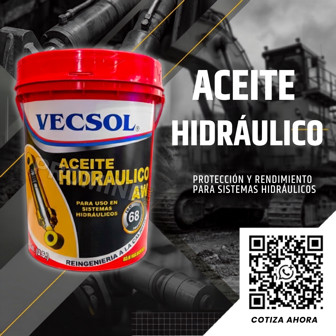 Proveemos Aceite Hidráulico AW 68 para Sistemas Industriales