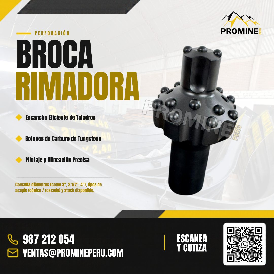 This Promine brand rimmer bit is designed for drilling