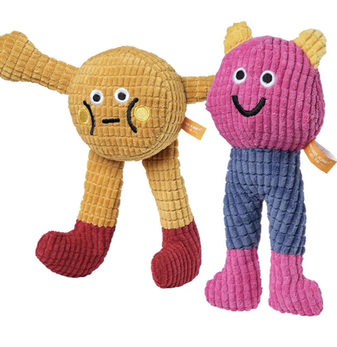 Squeaky Pet Toys for Cats & Dogs: Squeaky Toys with Catnip, Soft Yarn Plush, Environmentally Friendly Material, Toothbrush doll, Cat Wrestling Toy, Designed for Self-Entertainment, Durable for Chewing64531156467329121