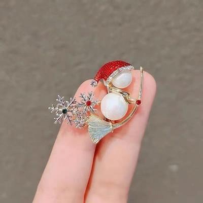 Christmas Brooch Pin for Women Pin Birthday Gift Daily Decoration Festival64552286741633122