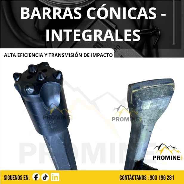 Servicio de Barras Cónicas Integrales con Alta Eficiencia