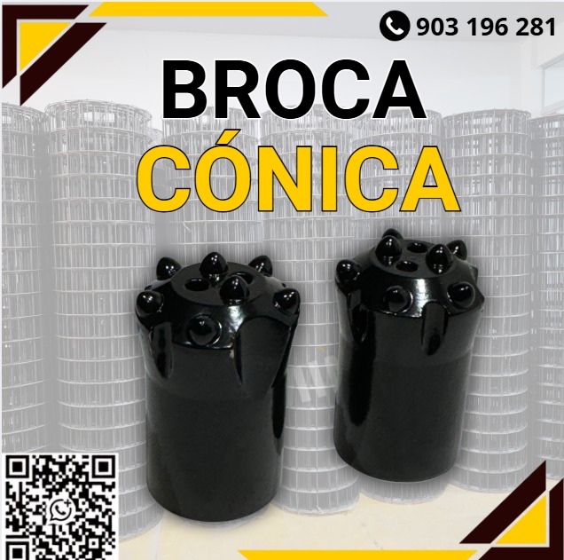 Servicio de suministro de brocas de perforación minera