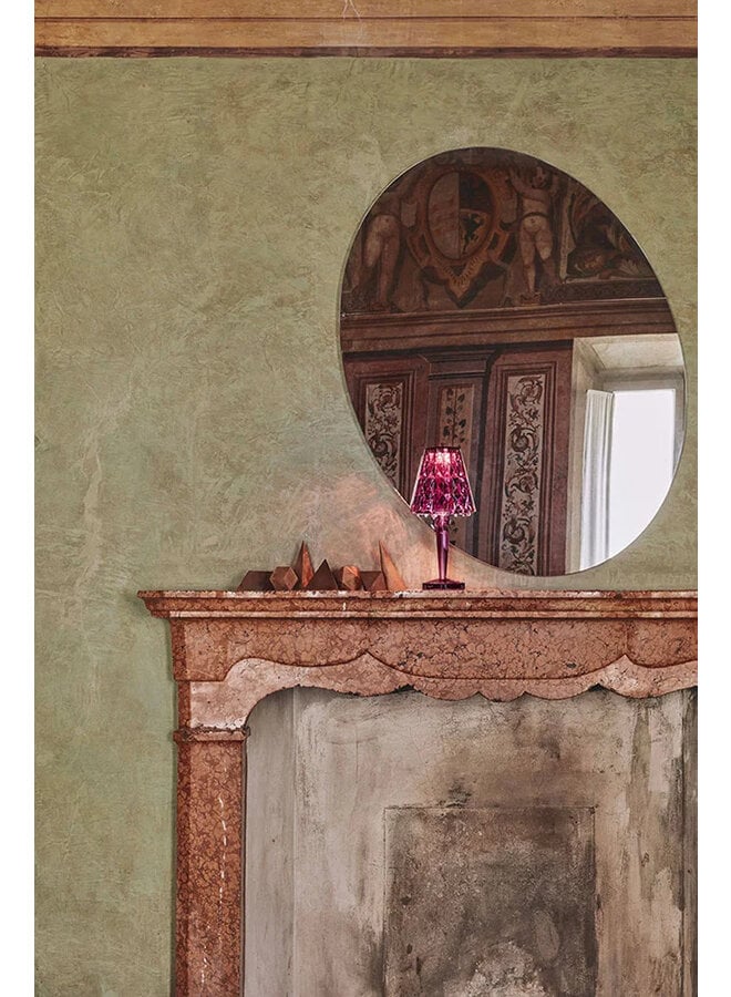 TABLE LAMP - BATTERY TRANSPARENT PLUM64973290990722122