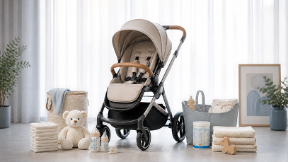 Lightweight Baby Stroller - Like New Condition For Sale