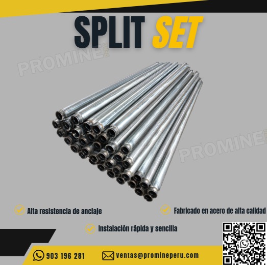 High-Strength Split Set Service for Mining