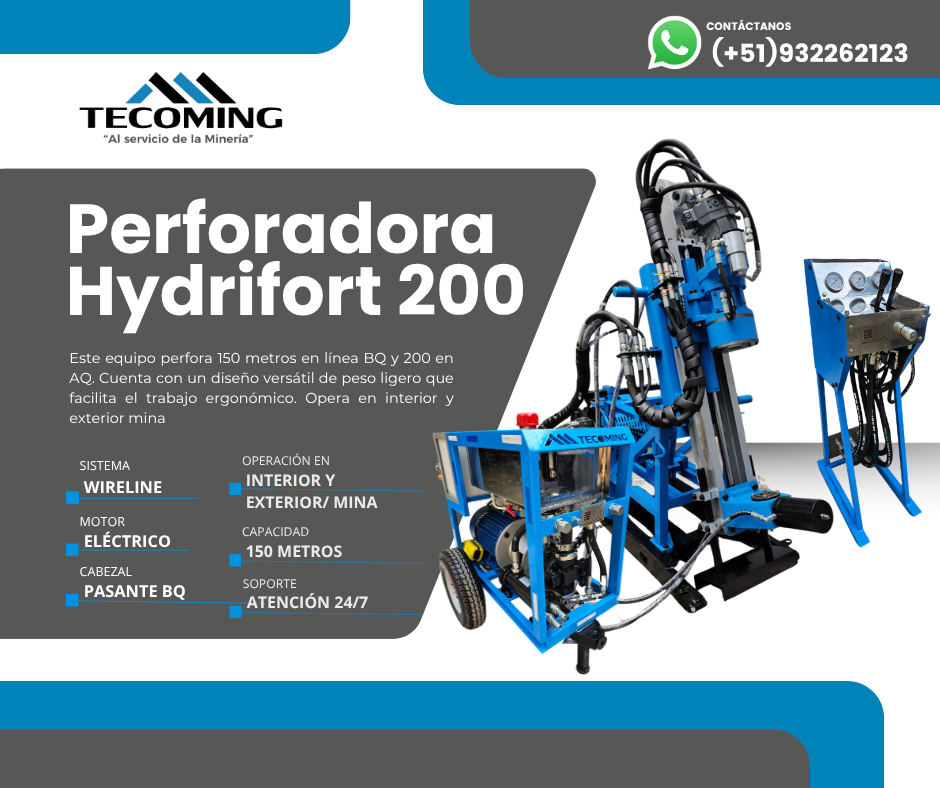 We provide diamond drilling services for mining