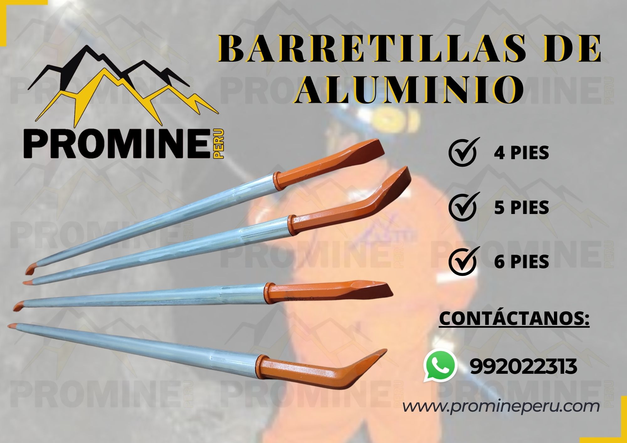 Sale of aluminum bars for mining