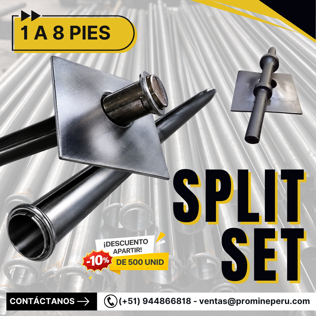 1- to 8-Foot Split Set Bolt Supply Service