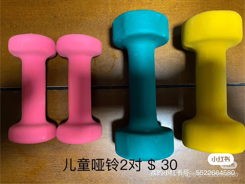 Two Pairs of Children’s Dumbbells63380369956483124