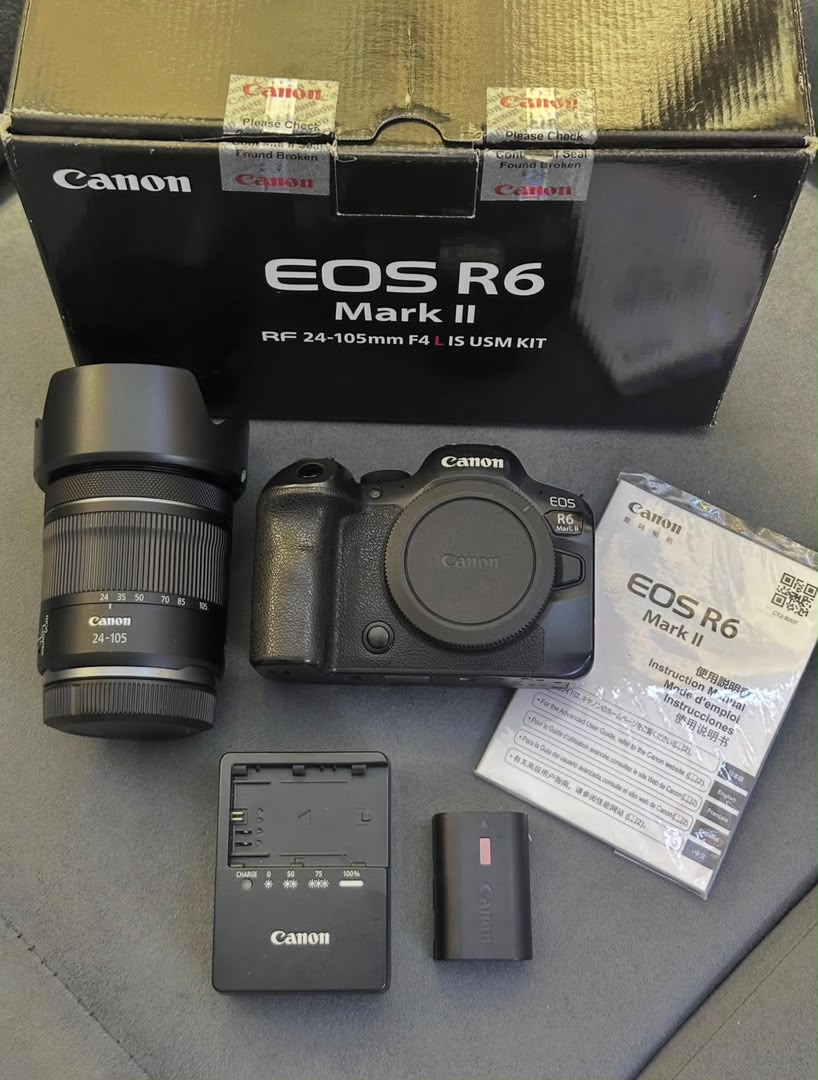 Canon EOS R6 Mark II Mirrorless Camera Kit For Sale