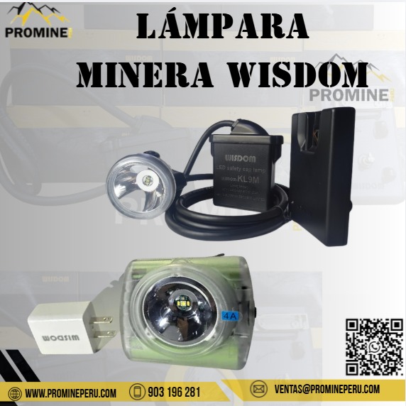 Proporcionar Lámpara Minera Wisdom Servicio de Iluminación Confiable