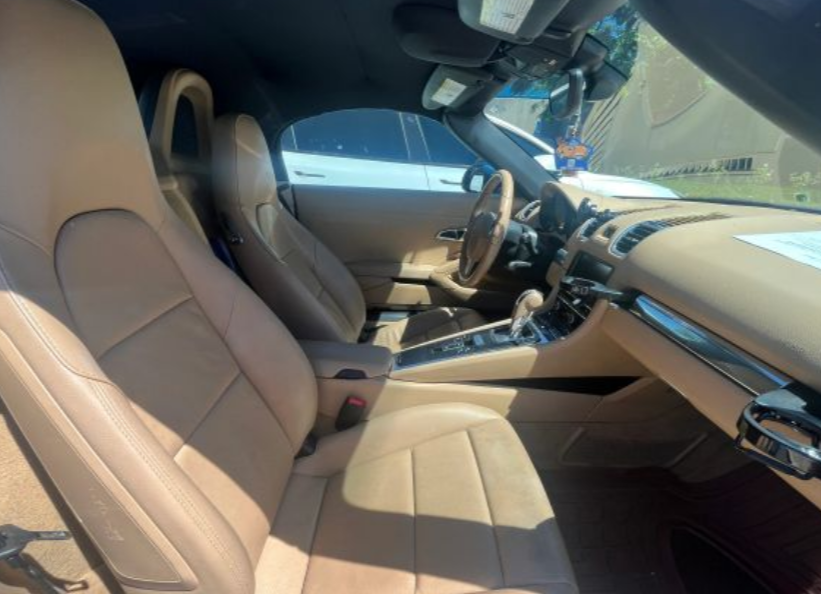 2014 PORSCHE BOXSTER CONVERTIBLE 2D63604879977729122