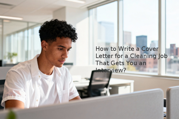 cleaner cover letter cleaner cover letter