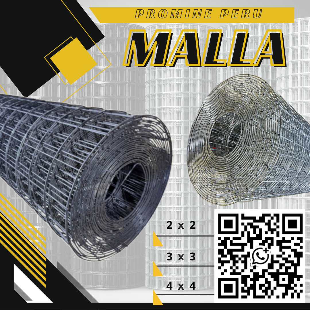 Malla Electrosoldada / Sostenimiento Minero / Lima