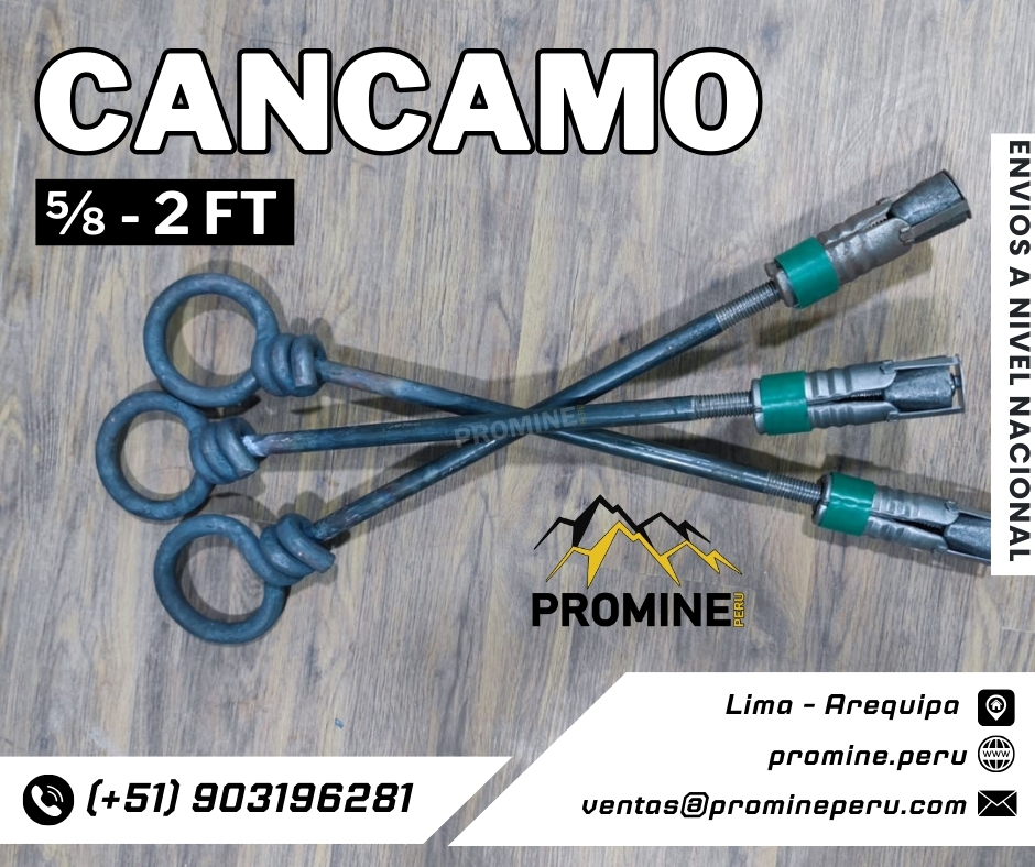 CÁNCAMOS – FIJACIÓN SEGURA Y RESISTENTE