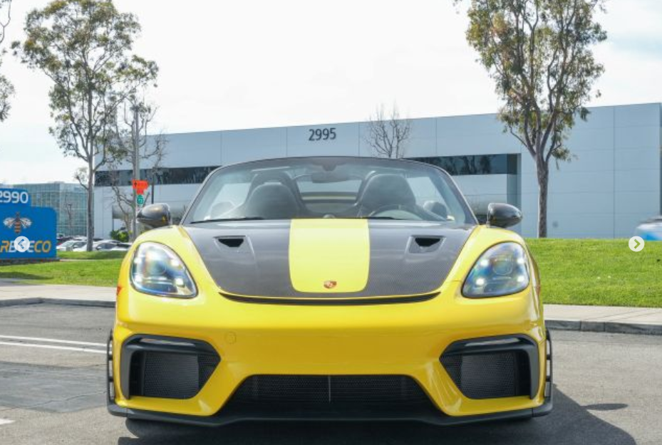 2025 PORSCHE 718 SPYDER RS DESCAPOTABLE 2D63505237675011121